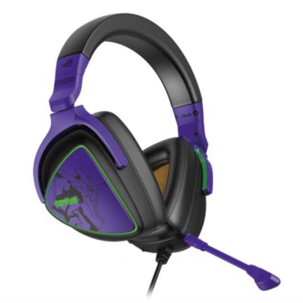 Audifonos Diadema Gamer Asus (D90)ROG DELTA S EVA Edition Alambrico USB-C RGB Aura Sync Canal 71 para PC MAC Nintendo P