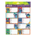 ETIQUETA ESCOLAR STITCH C/20 PIEZAS