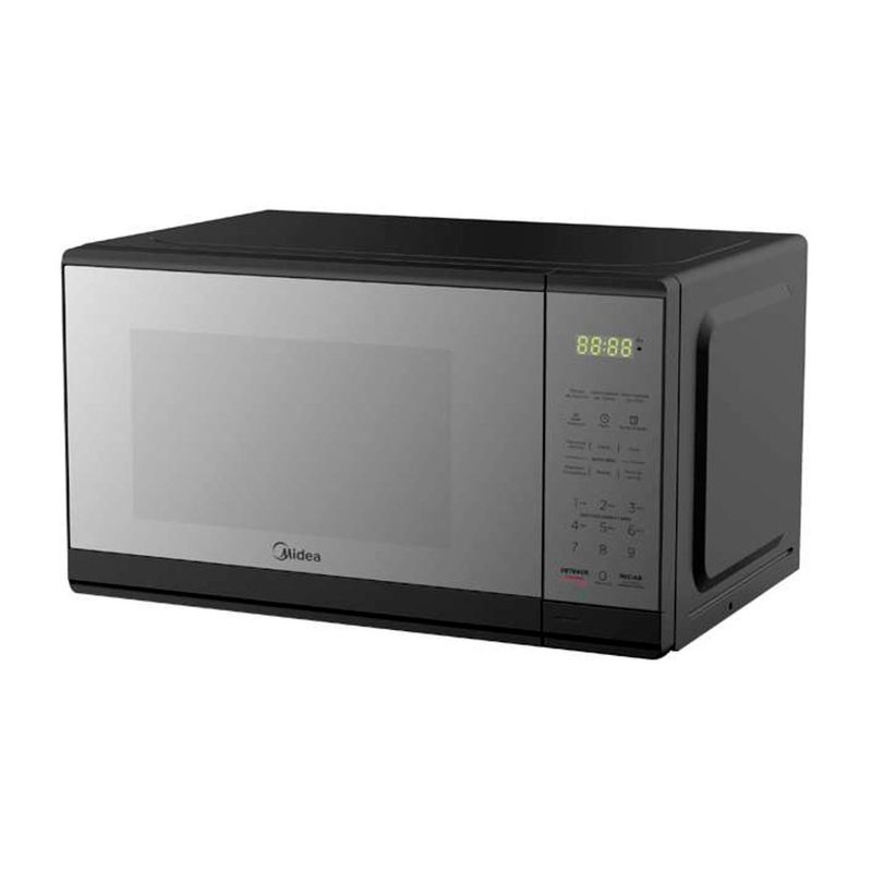 HORNO DE MICROONDAS 07 PIES MIDEA, GRIS, ACABADO ESPEJO