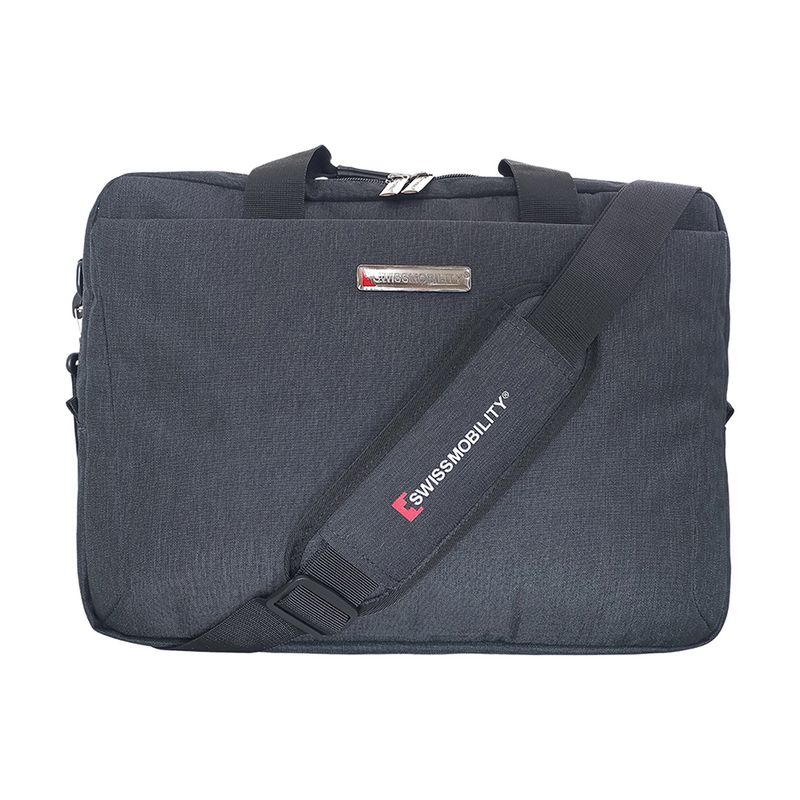 MALETIN PARA LAPTOP SWISSMOBILITY THAL 17" NEGRO