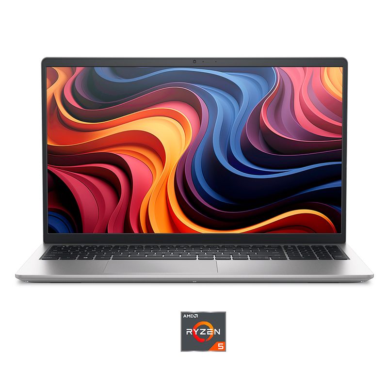 LAPTOP DELL 15 DC15255 156" FHD, AMD RYZEN 5-7520U, 8GB RAM, 512GB SSD, WIN 11 HOME