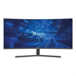 Monitor Xzeal 34" Gaming Curvo Xz6010-1 Resolución De 3440X1440P 165Hz 4Ms Color Negro Xzhmoiab032