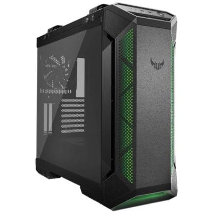 74227 - Gabinete Gamer Asus TUF Gaming GT501 Media Torre ITX mATX ATX EATX 4xFan RGB Cristal Templado Color Negro