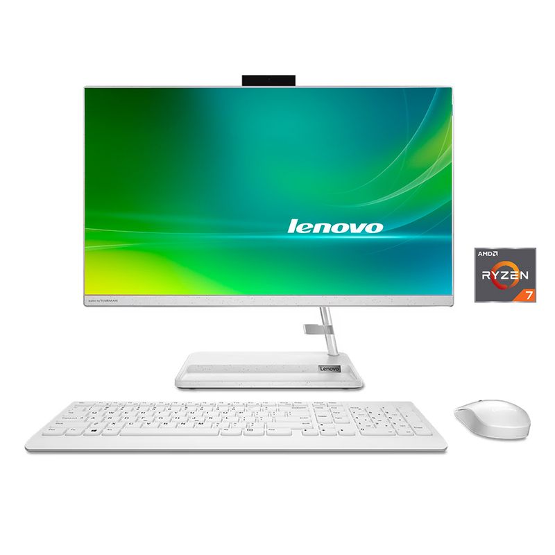 76395 - COMPUTADORA ALL IN ONE LENOVO IDEACENTER 3 , RYZEN 7-7730U, 8GB RAM, 512GB SSD, 23 8 FHD, WIN11 HOME