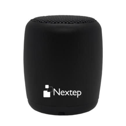61641 - Mini Bocina Nextep Bluetooth Manos Libres con Botón para Selfies Color Negro