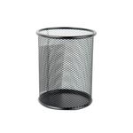 77209 - PORTA LÁPICES MALLA METALICA NEGRO GRANDE