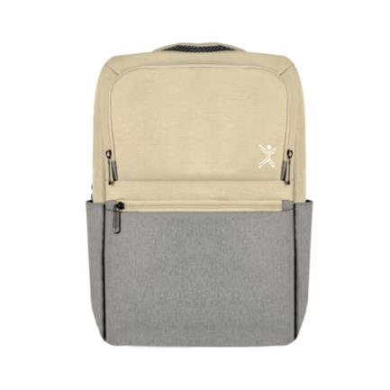 65022 - MOCHILA PARA LAPTOP 15 6" SUNSET - TAUPE CON GRIS