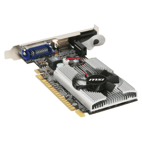 67896 - Tarjeta de Video GeForce MSI N210 1GB Single Fan DDR3 PCIe 2 0 64 bits 1xHDMI 1xD-Sub 1-DVI