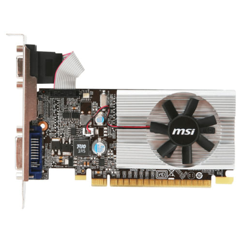 67894 - Tarjeta de Video GeForce MSI N210 1GB Single Fan DDR3 PCIe 2 0 64 bits 1xHDMI 1xD-Sub 1-DVI