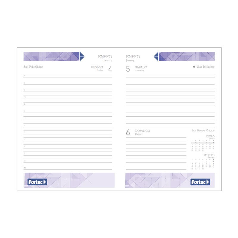 77473 - AGENDA DIARIA ECONOMICA NEGRA