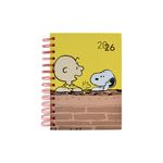 77366 - AGENDA ESPIRAL DIARIA SNOOPY