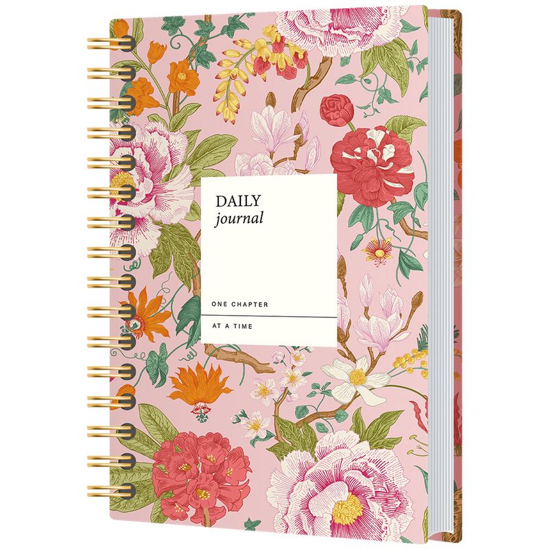 77477 - CUADERNO ESPIRAL FRANCES 100H RAYAS GARDEN PD