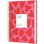 77479 - CUADERNO ESPIRAL FRANCES 100H RAYAS LOVE PD