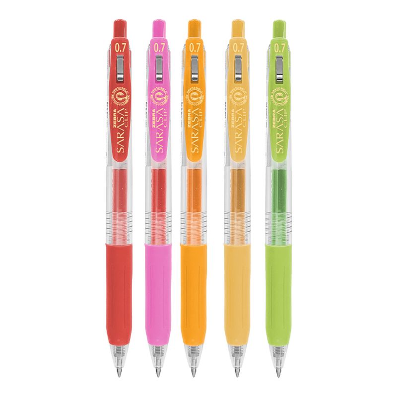 77525 - BOLIGRAFO ROLLERBALL SARASA CLIP SPRING INTENSITY C/5