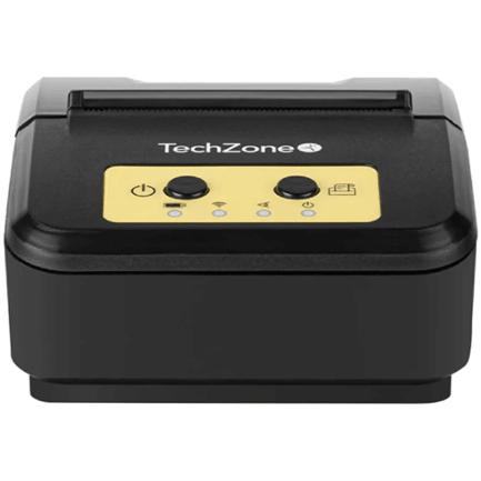 75719 - Impresora POS TechZone Térmica Portatil Batería Recargable 80mm/s 203dpi Interfaz USB/BT