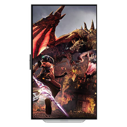 77600 - Monitor Gamer Samsung 32 in Odyssey 4K 3840 x 2160 240HZ PLANO PLATA RGB 0 03MS GAMING HUB G8