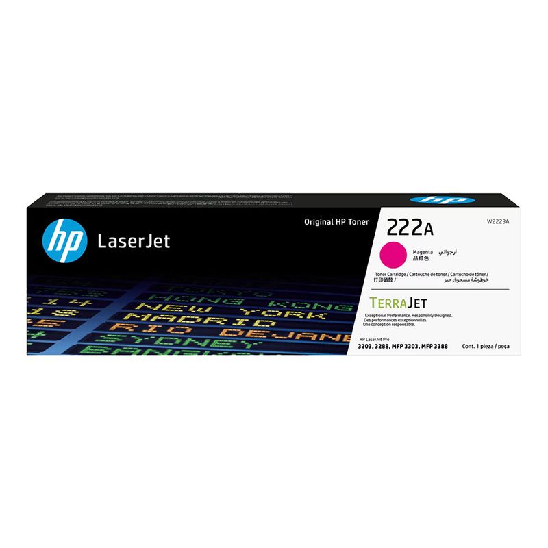 55107 - TONER HP LASERJET 222A MAGENTA