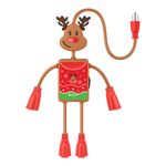 78220 - MULTICONTACTO STEREN 4 ENTRADAS CON FORMA DE RENO