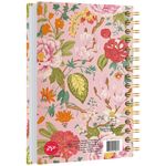 78198 - CUADERNO ESPIRAL FRANCES 100H RAYAS GARDEN PD