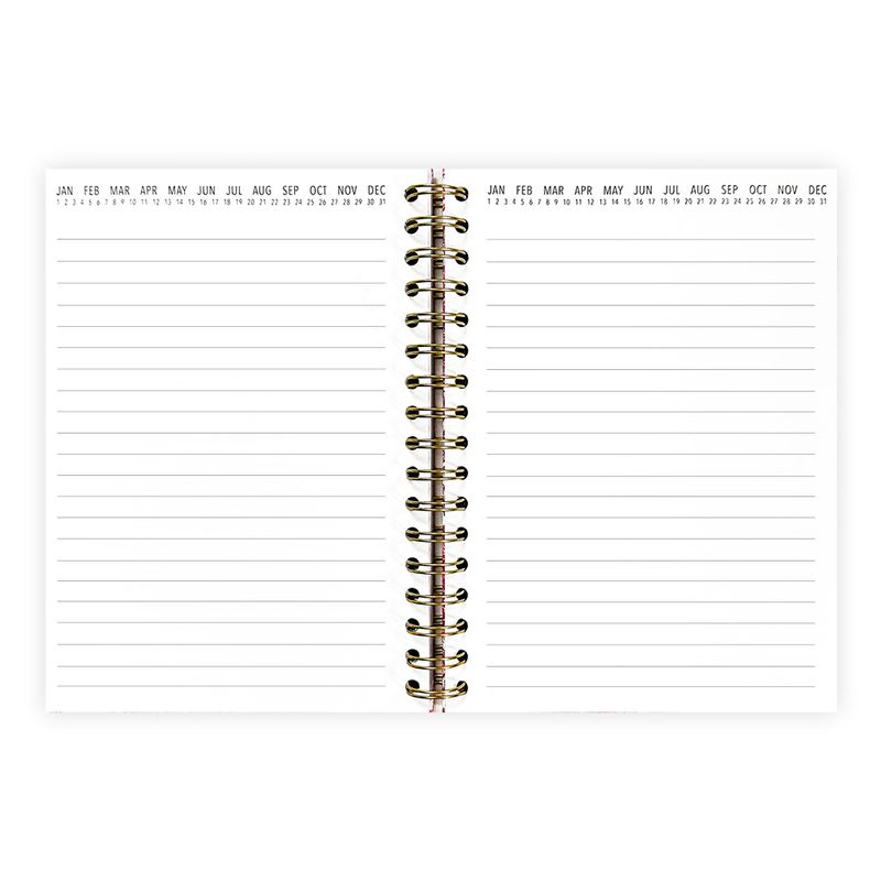 78195 - CUADERNO ESPIRAL FRANCES 100H RAYAS BLOOM PD
