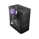 63316 - Gabinete Gamer Balam Rush Mini Torre Artic GI725 ATX Panel Izq Cristal Frente Colmena USB 3 0/3xFan RGB Negro
