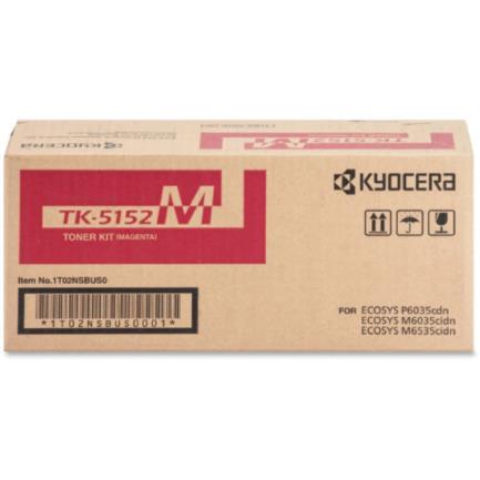61065 - Tóner Kyocera TK-5152M 12K Páginas Compatible P6035cdn/M6035cidn/M6535cidn Color Magenta