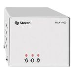76219 - Regulador de Voltaje Steren MAX-1000 Metálico 1000W 4 Contactos