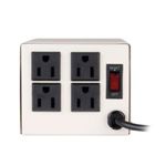 76220 - Regulador de Voltaje Steren MAX-1000 Metálico 1000W 4 Contactos