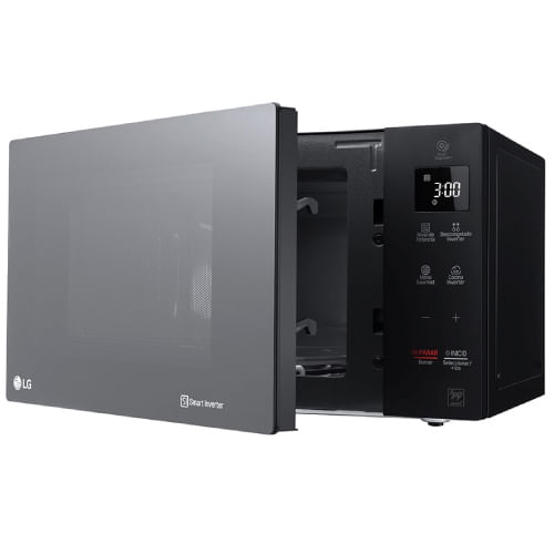 63135 - Horno Microondas LG Smart Inverter NeoChef 1 5 pies EasyClean negro/plata