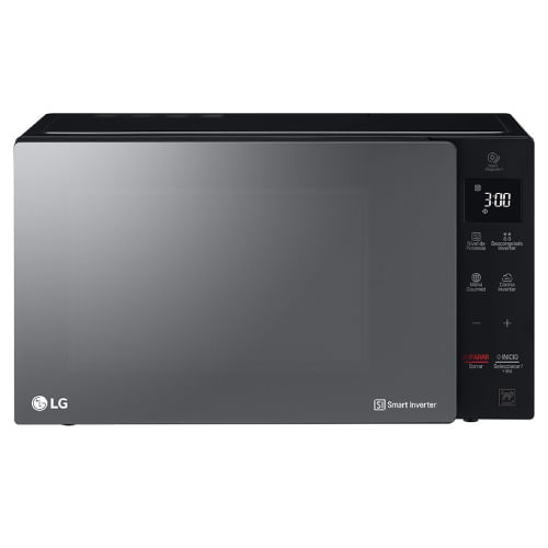 63133 - Horno Microondas LG Smart Inverter NeoChef 1 5 pies EasyClean negro/plata