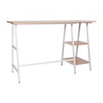 70766 - ESCRITORIO PARA COMPUTADORA CON REPISAS LATERALES ROBLE