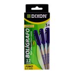 78781 - BOLIGRAFO FINO AZUL CAJA CON 12 DIXON