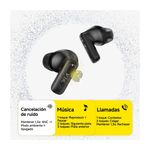78982 - AUDIFONOS INALAMBRICOS BLUETOOTH 1HORA AUT211, NEGRO