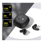 78983 - AUDIFONOS INALAMBRICOS BLUETOOTH 1HORA AUT211, NEGRO