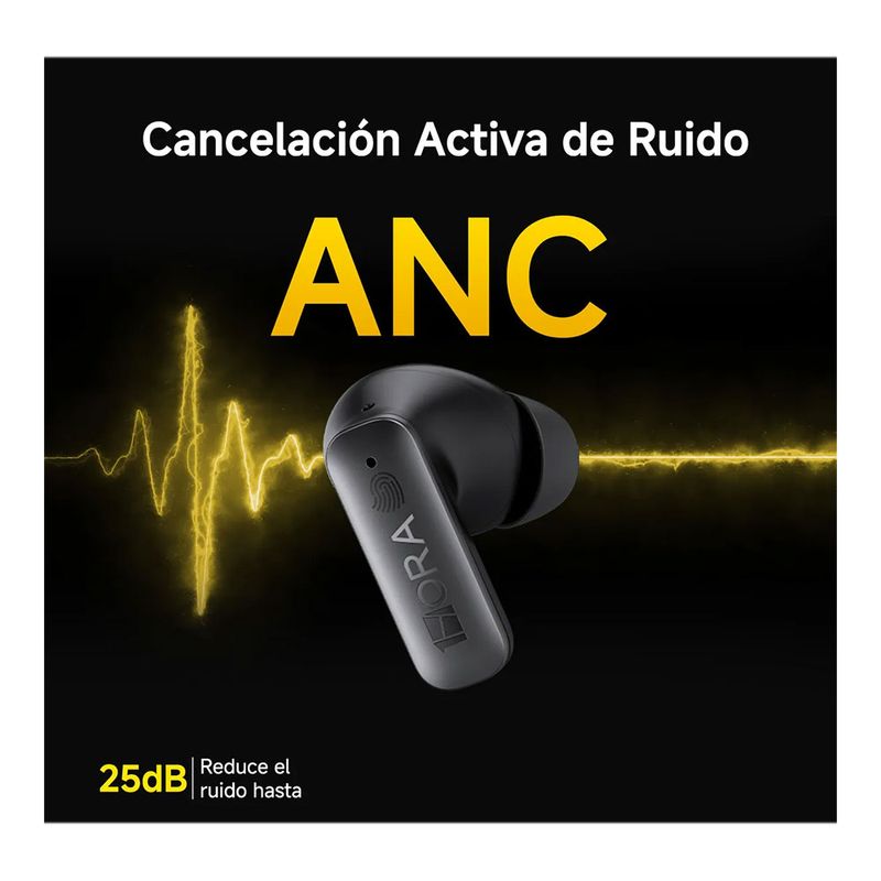 78984 - AUDIFONOS INALAMBRICOS BLUETOOTH 1HORA AUT211, NEGRO