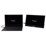 62513 - Monitor Verbatim Touch Portátil 14" Full HD 1080p Resolución 1920x1080 IPS HDMI/USB