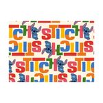 76429 - PAPEL ENVOLTURA STITCH ROLLO CON 2 DIPAK