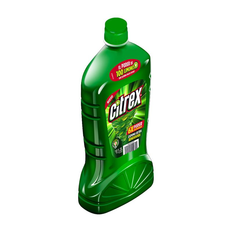 81885 - DETERGENTE LIQUIDO LAVATRASTES CITREX LIMON 1 2 LTS