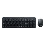 81838 - KIT TECLADO Y MOUSE NEXTEP INALAMBRICO USB COLOR NEGRO
