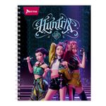 81847 - CUADERNO PROFESIONAL 100H RAYAS K-POP DEMON