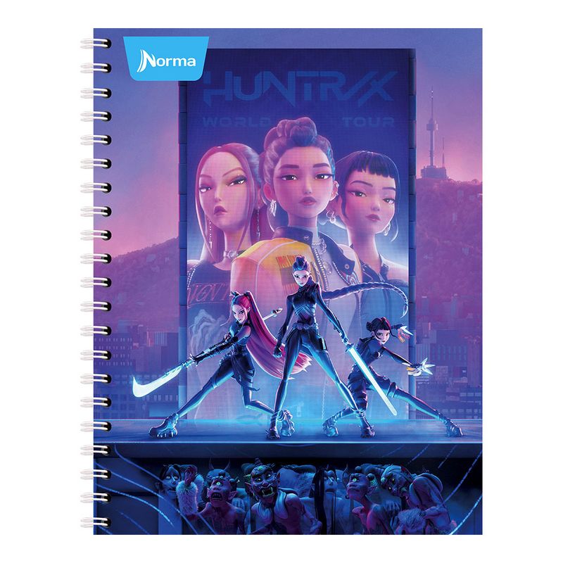 81860 - CUADERNO PROFESIONAL 100H C-7 K-POP DEMON