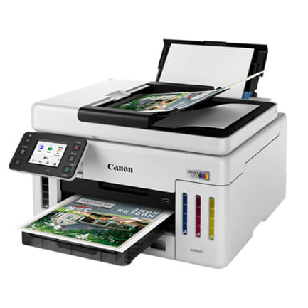 81966 - Impresora Multifuncional Canon Maxify GX6110 3 en 1 de Color Tinta Continua con 45ppm WIFI/USB/Ethernet/MacOS/Windows