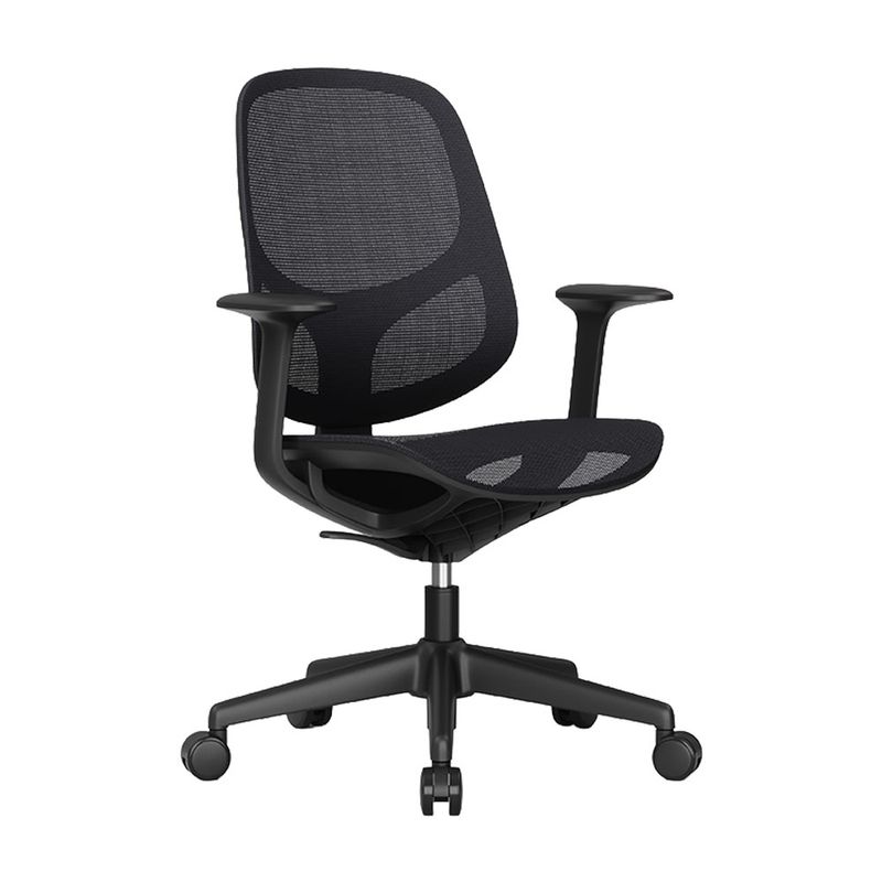 82023 - SILLON EJECUTIVO RESPALDO ALTO CON BRAZOS MALLA NEGRO  VENTO