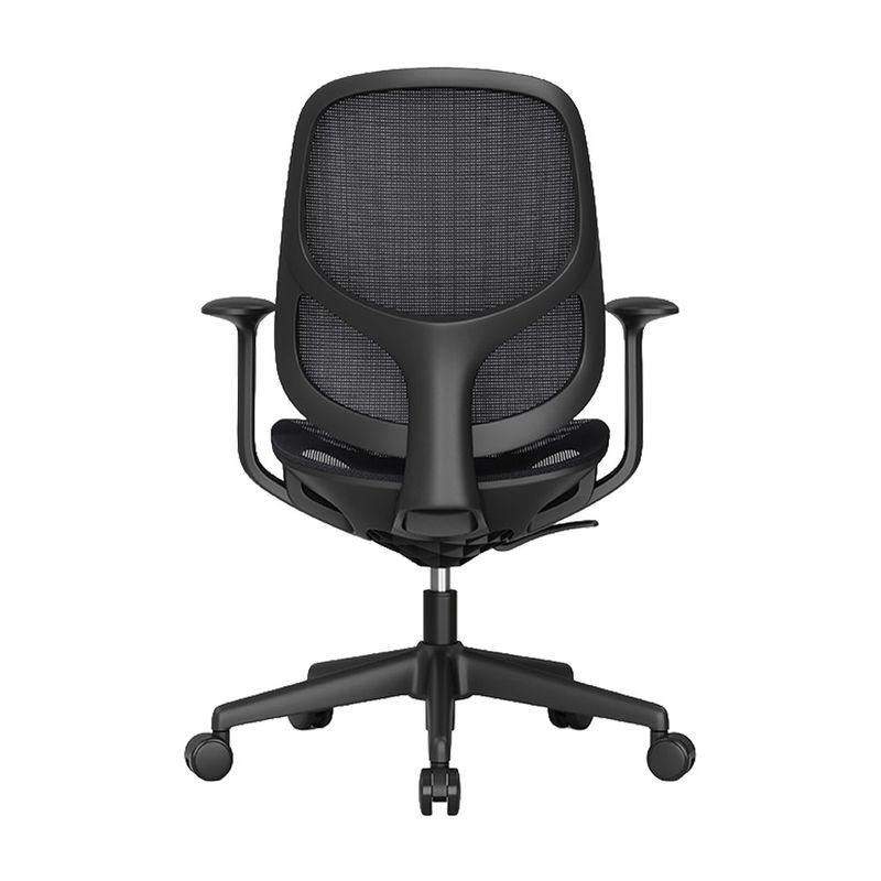 82057 - SILLON EJECUTIVO RESPALDO ALTO CON BRAZOS MALLA NEGRO  VENTO