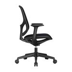 82059 - SILLON EJECUTIVO RESPALDO ALTO CON BRAZOS MALLA NEGRO  VENTO