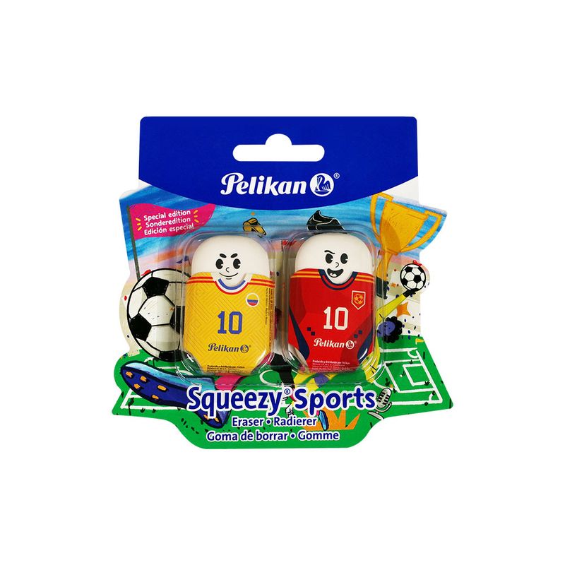 82112 - GOMA BORRAR SQUEEZY SPORTS C/2 BLT