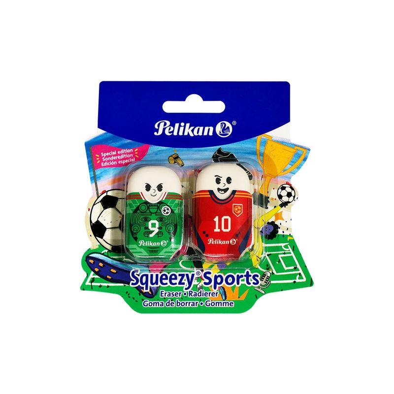 82114 - GOMA BORRAR SQUEEZY SPORTS C/2 BLT