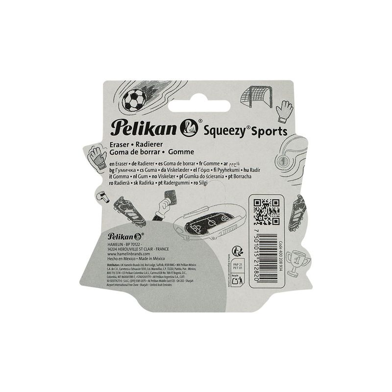 82116 - GOMA BORRAR SQUEEZY SPORTS C/2 BLT