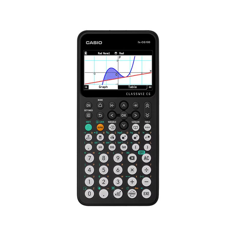 82146 - CASIO FX-CG100, COLOR, GRÁFICOS 3D Y PYTHON, PANTALLA ALTA RESOLUCIÓN
