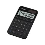 81874 - CALCULADORA PORTATIL CASIO SL-310YC-BK 10DIG SOLAR/BATERIA NEGRA